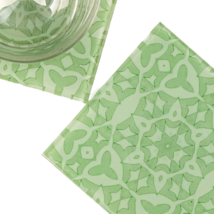 SALE - Set of 2x Moss Green &