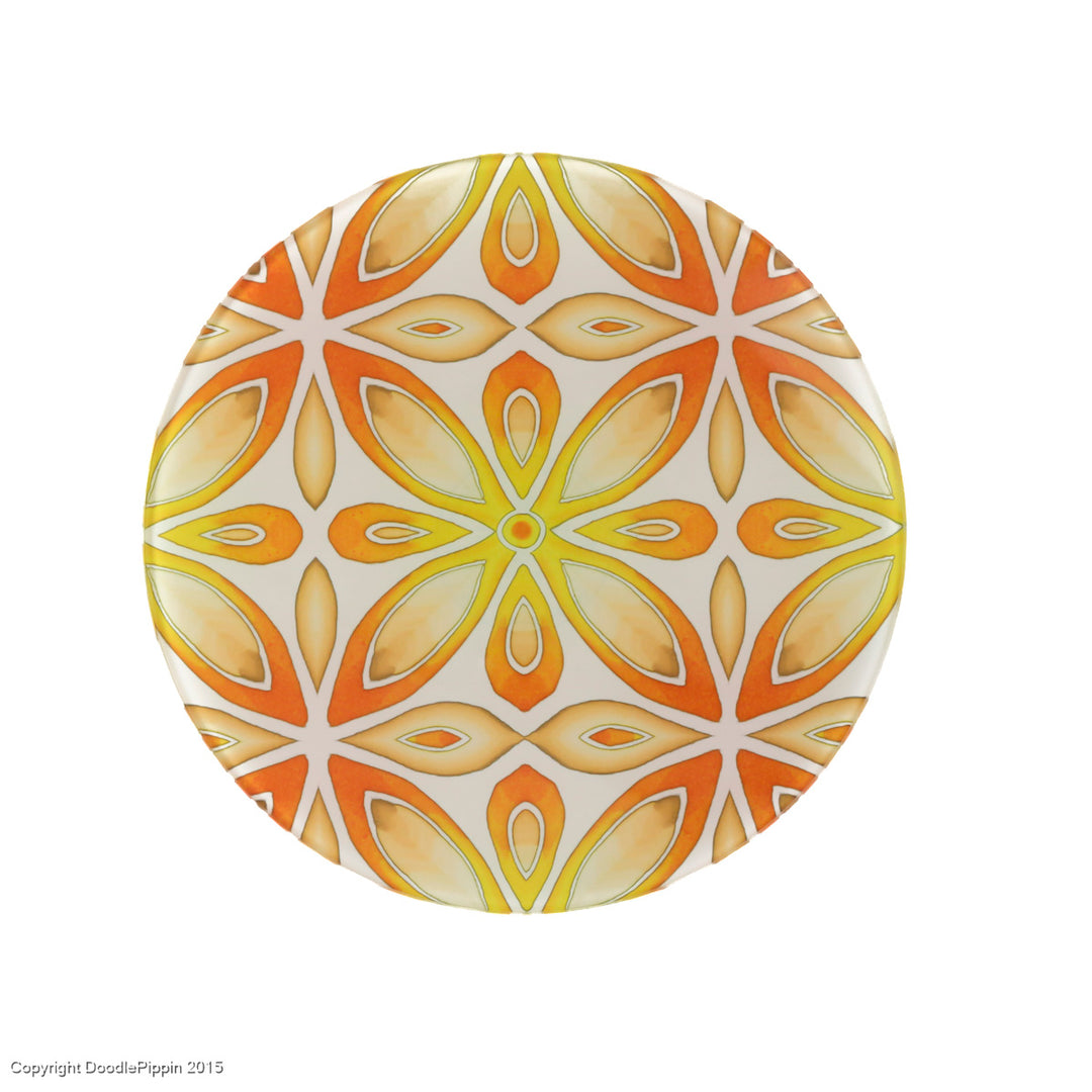 Orange / Yellow "Citrus" Coaster Set