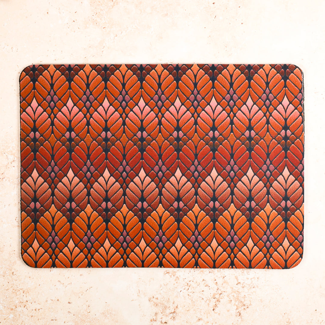 Autumn Leaves - Interwoven Tree Design Mouse Mat / Gaming Mat