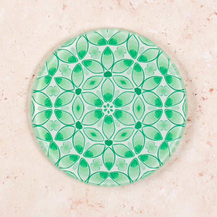Green Pea Leaves - Coaster Set