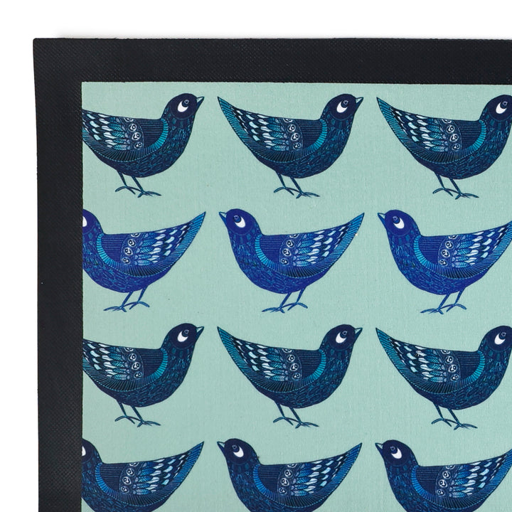 Blue Partridge Pet Food Mat