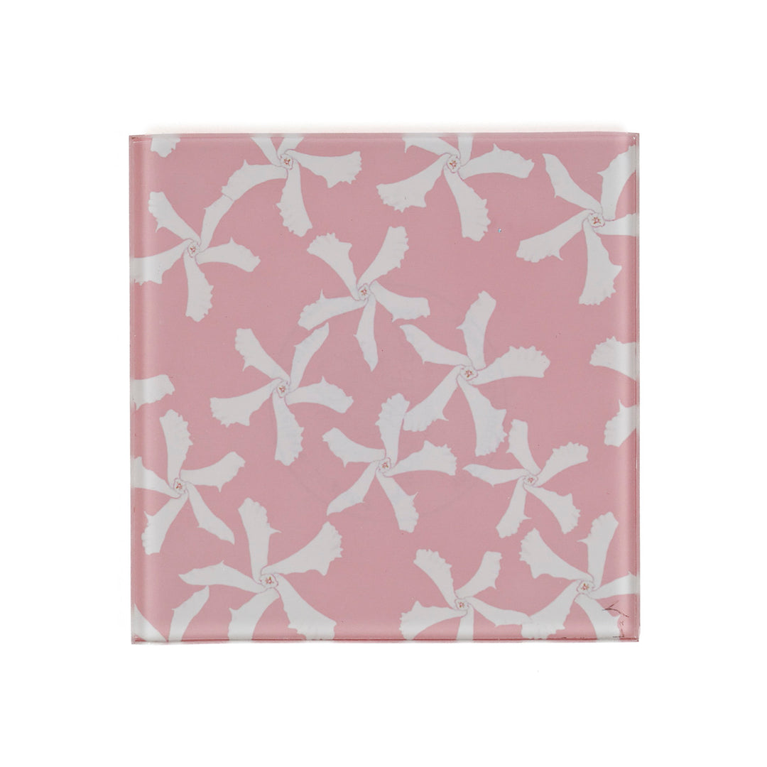 Pink Jasmine Flower Coasters