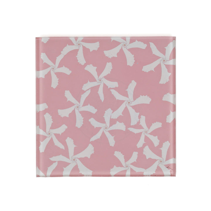 Pink Jasmine Flower Coasters