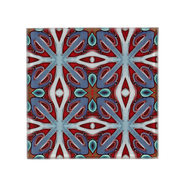 SALE SET - Pair of Red Twining Coasters