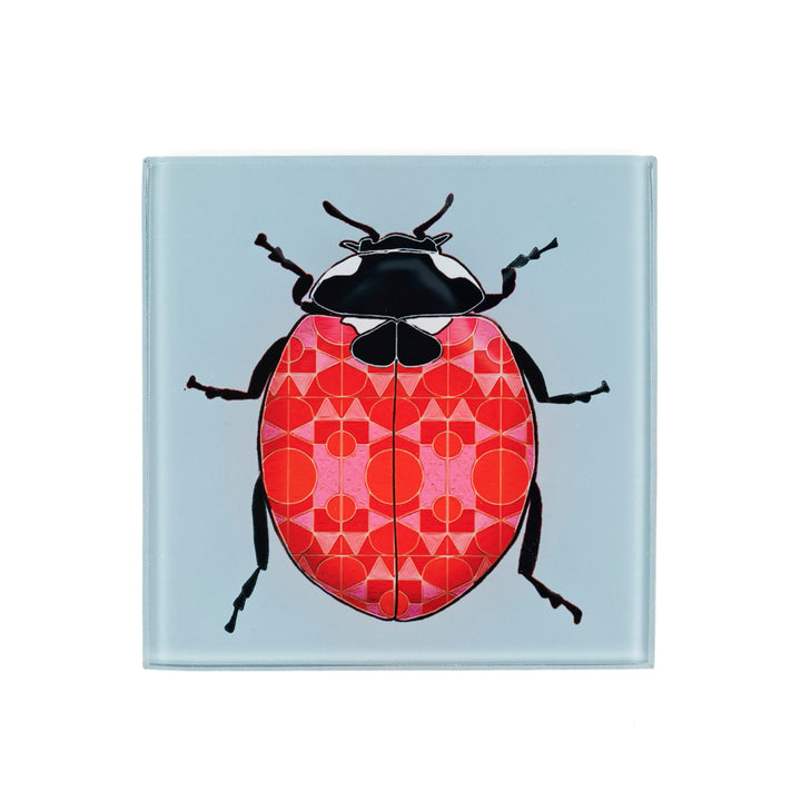 Red Ladybird/Ladybug Coasters