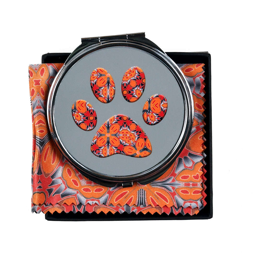 Initials, Letters &amp; Symbols Compact - Red Orange &