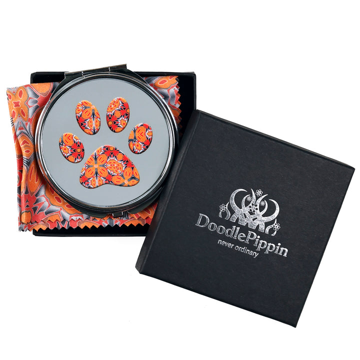 Initials, Letters &amp; Symbols Compact - Red Orange &