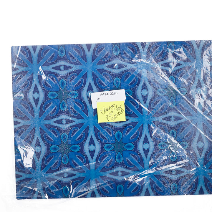 SALE - Large, Textured - Rich denim blue worktop protector