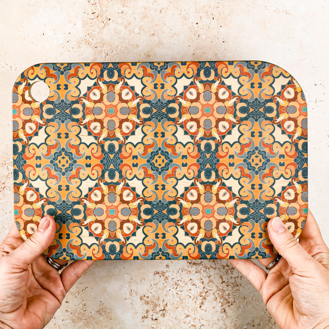 Cantonese Design Wooden Chopping Board