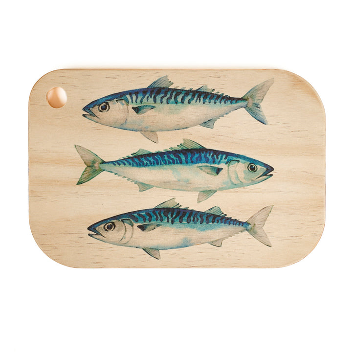 Mackerel Wooden Chopping Board