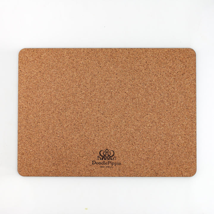 Ocean table mat, navy