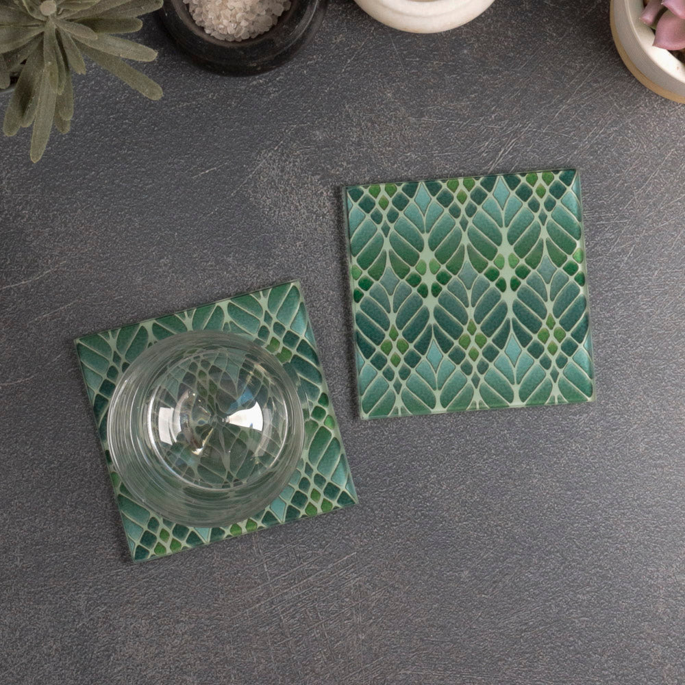 SALE : Interwoven Trees Coaster Set of Four - perfect