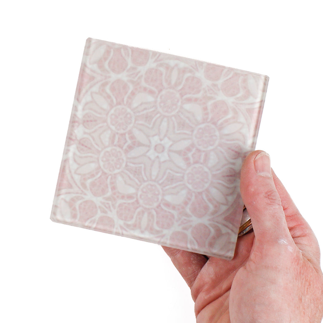 Pink Pomegranate Coasters