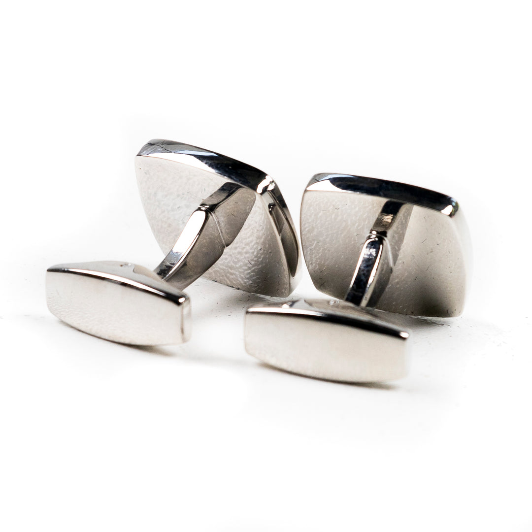 Thistle Millefiori Inlay Cufflink Pair