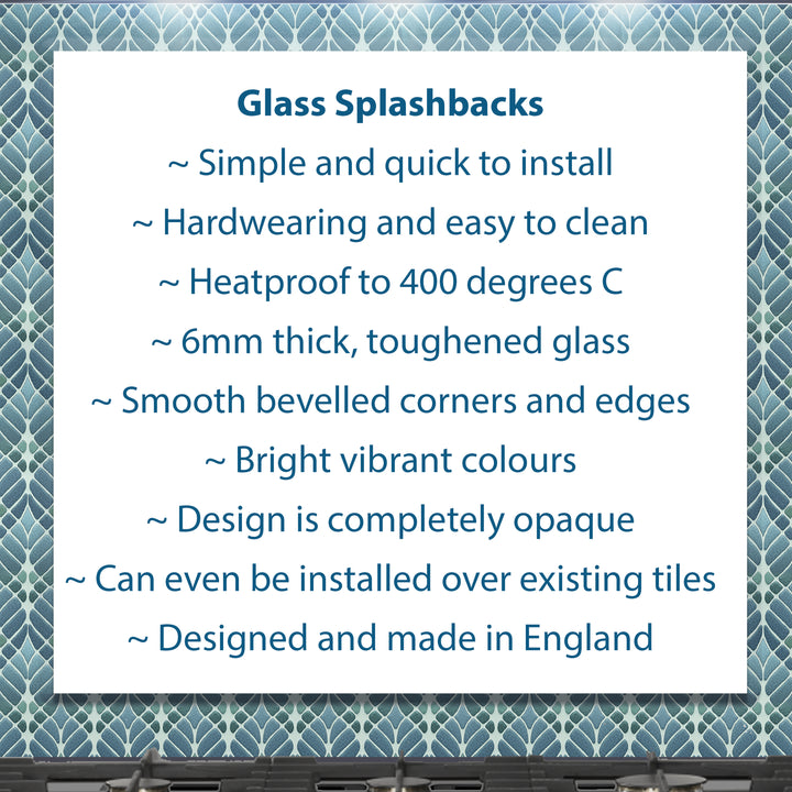 Caribbean Sea Kitchen Splashback