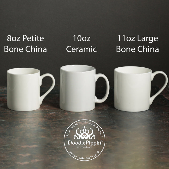 Christmas Cockapoo mug - Golden