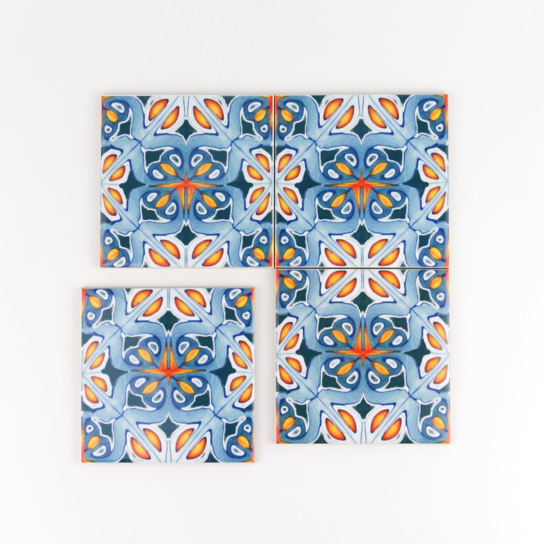 Alhambra Tile - spiky centre version