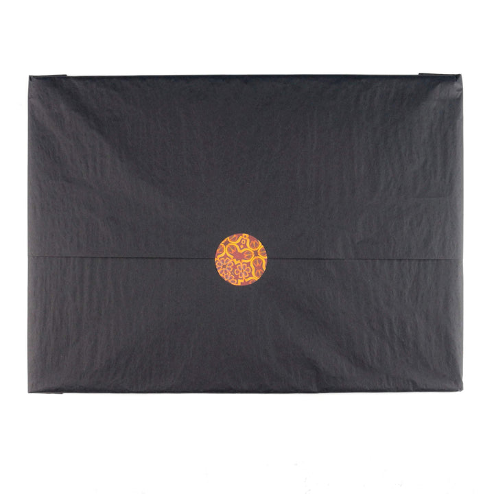 Red Gold Bumble Bees Worktop Protector