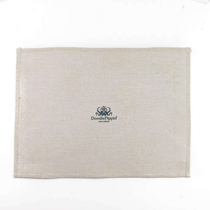 Medium Ocean School Fabric Placemat, denim blue - DoodlePippin