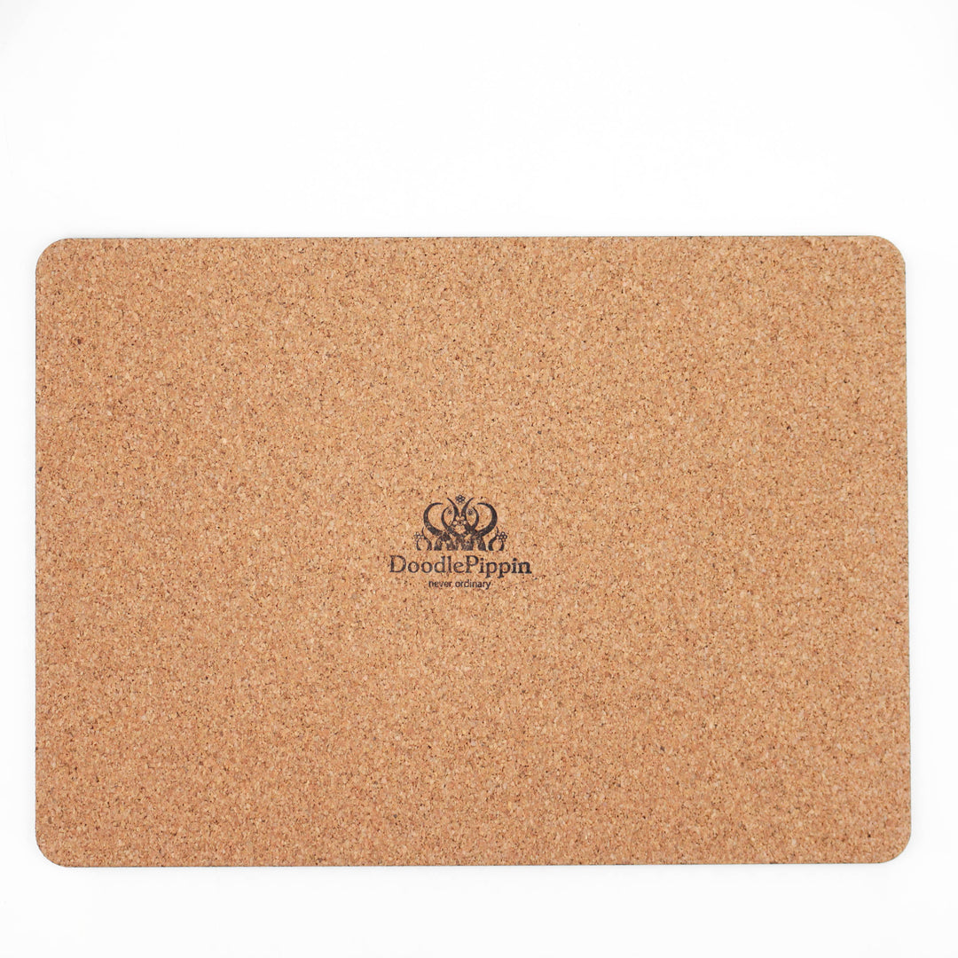 Orange Fox Flower Placemat